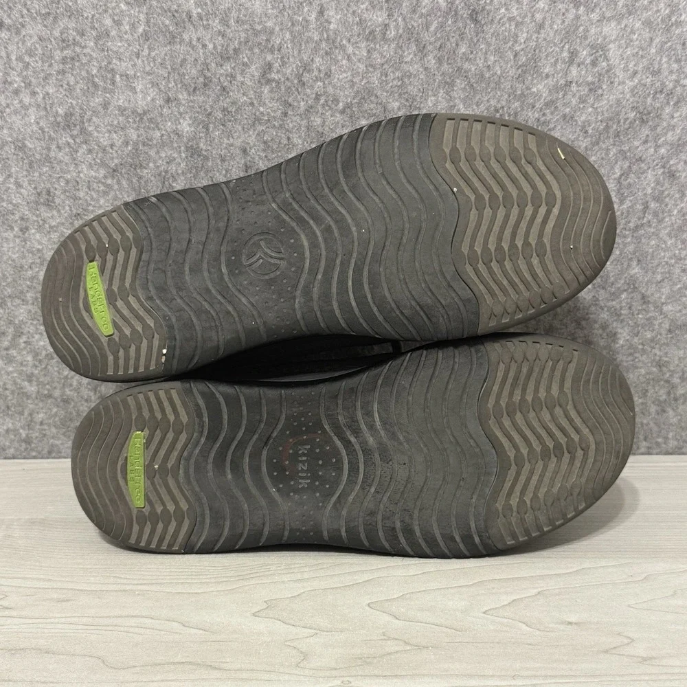 Kizik Lima Hands-Free Sneakers Men's Sz 10 / Womens Sz 11.5 Gray Slip-On Comfort